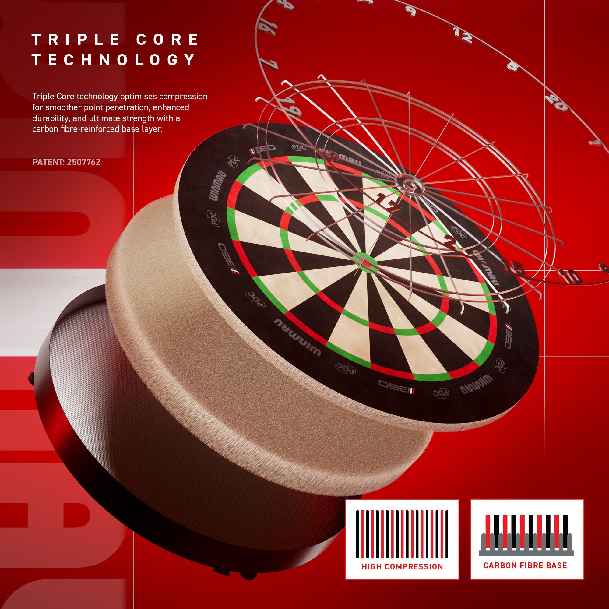 winmau-blade-360-triple-core-cible-officielle-pdc image 5