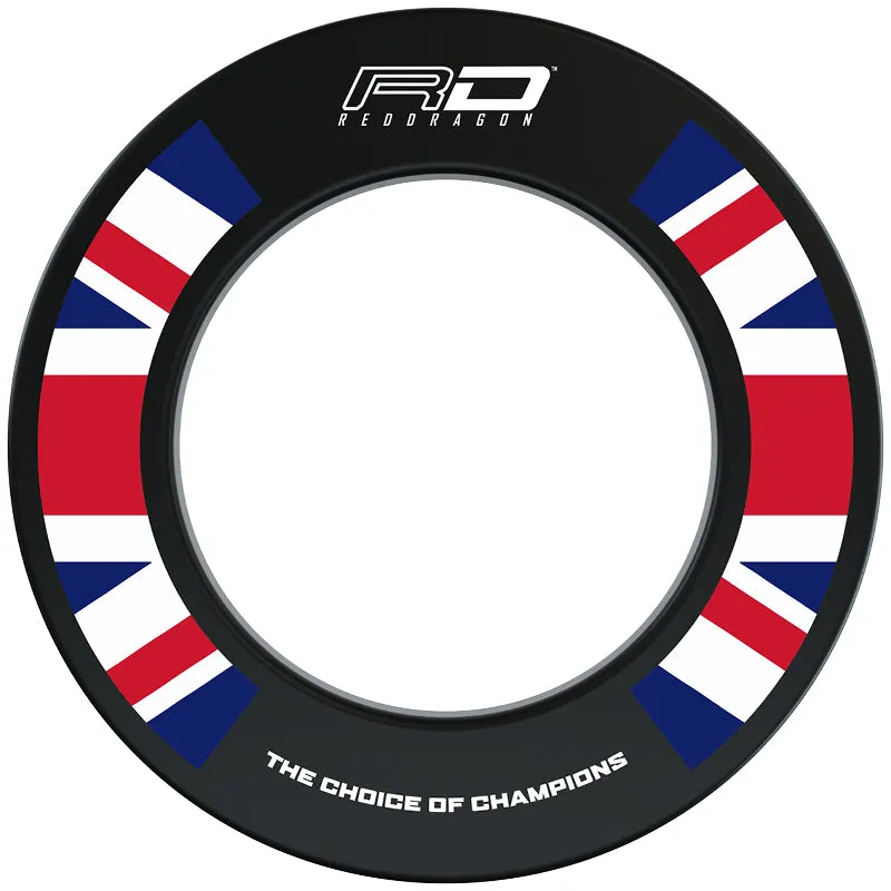 red-dragon-united-kingdom-dartboard-surround-protection-cible-polym-re image 1