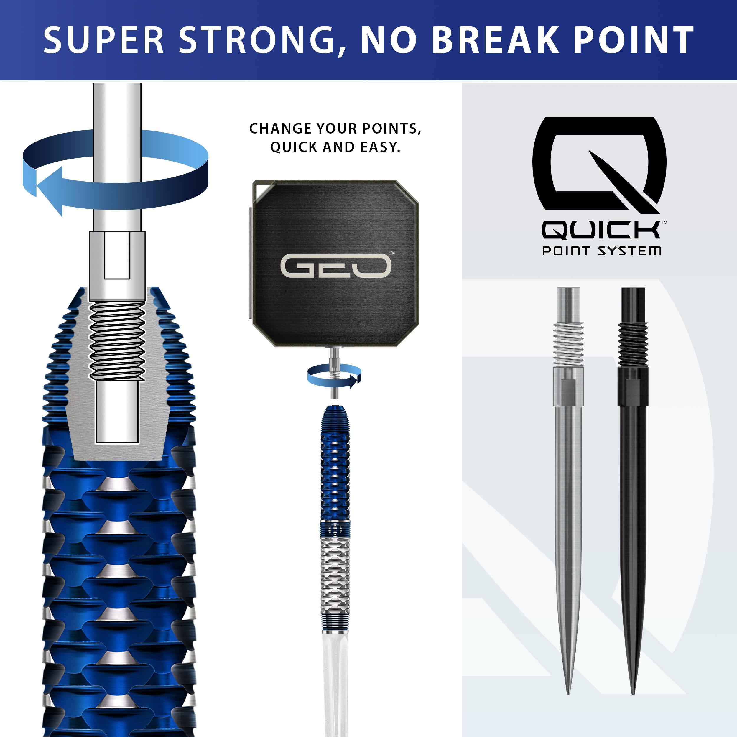 harrows-geo-01-90-quick-point-fl-chettes-acier-steeltip image 4