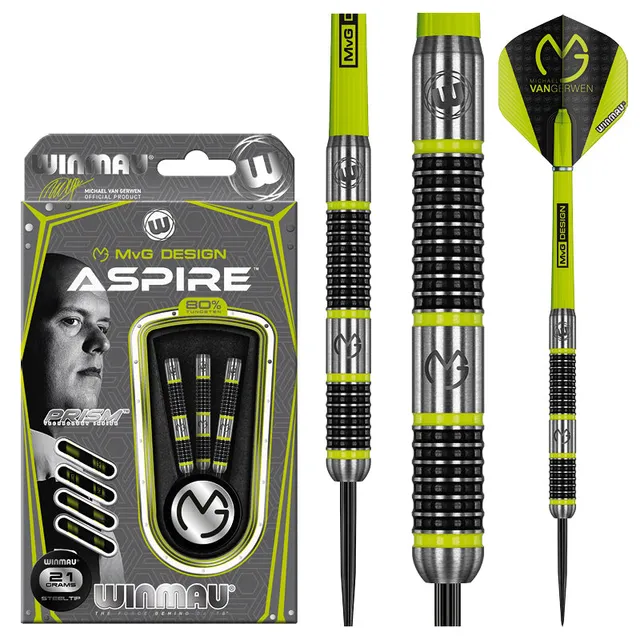 winmau-mvg-aspire-fl-chettes-steel-tip-michael-van-gerwen image 1