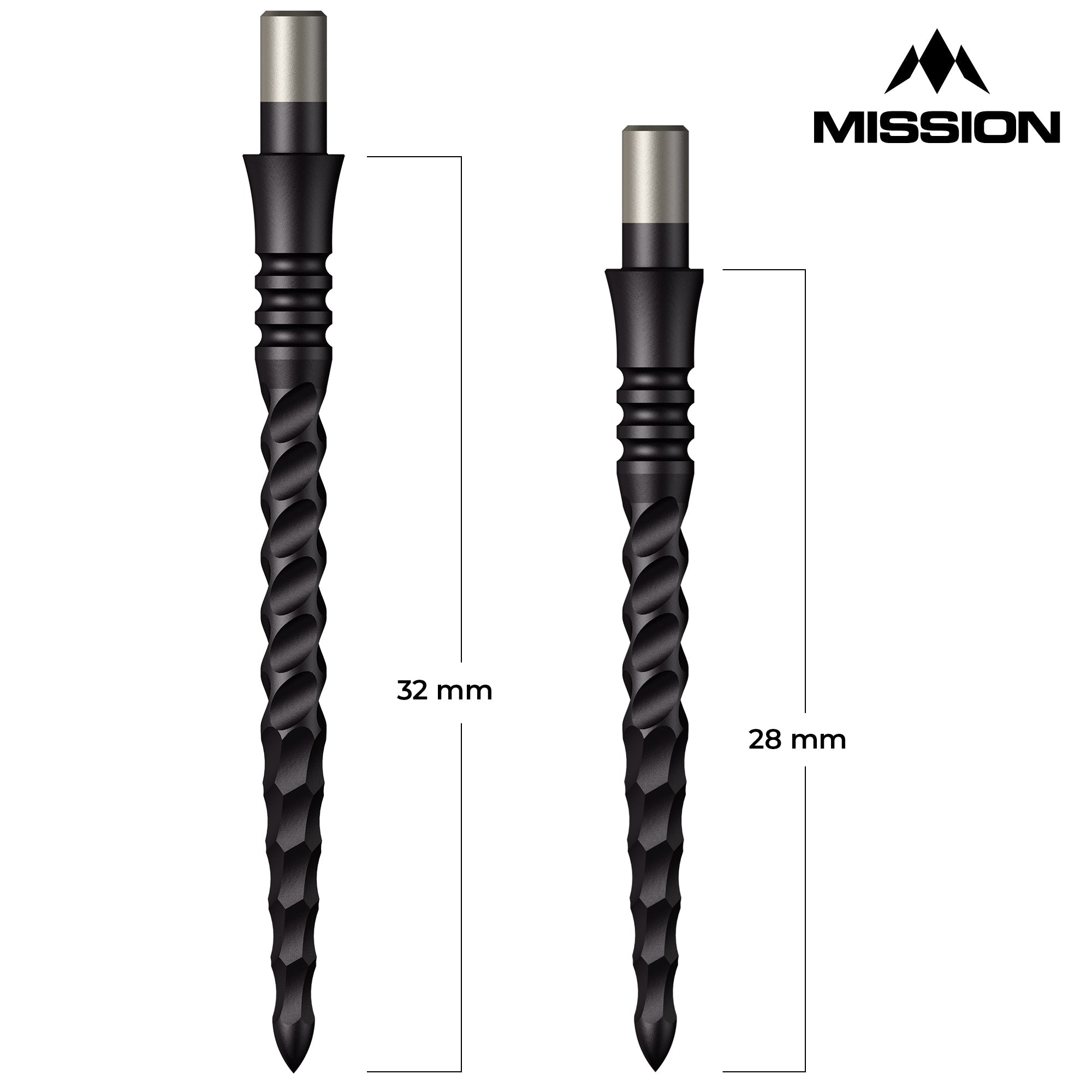 mission-sniper-lunar-cs-black-pointes-acier-de-rechange-28-mm-32-mm image 4