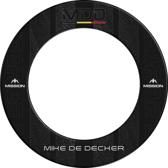 mission-darts-surround-tour-mike-de-decker-polym-re-noir-drapeau-belge image 1