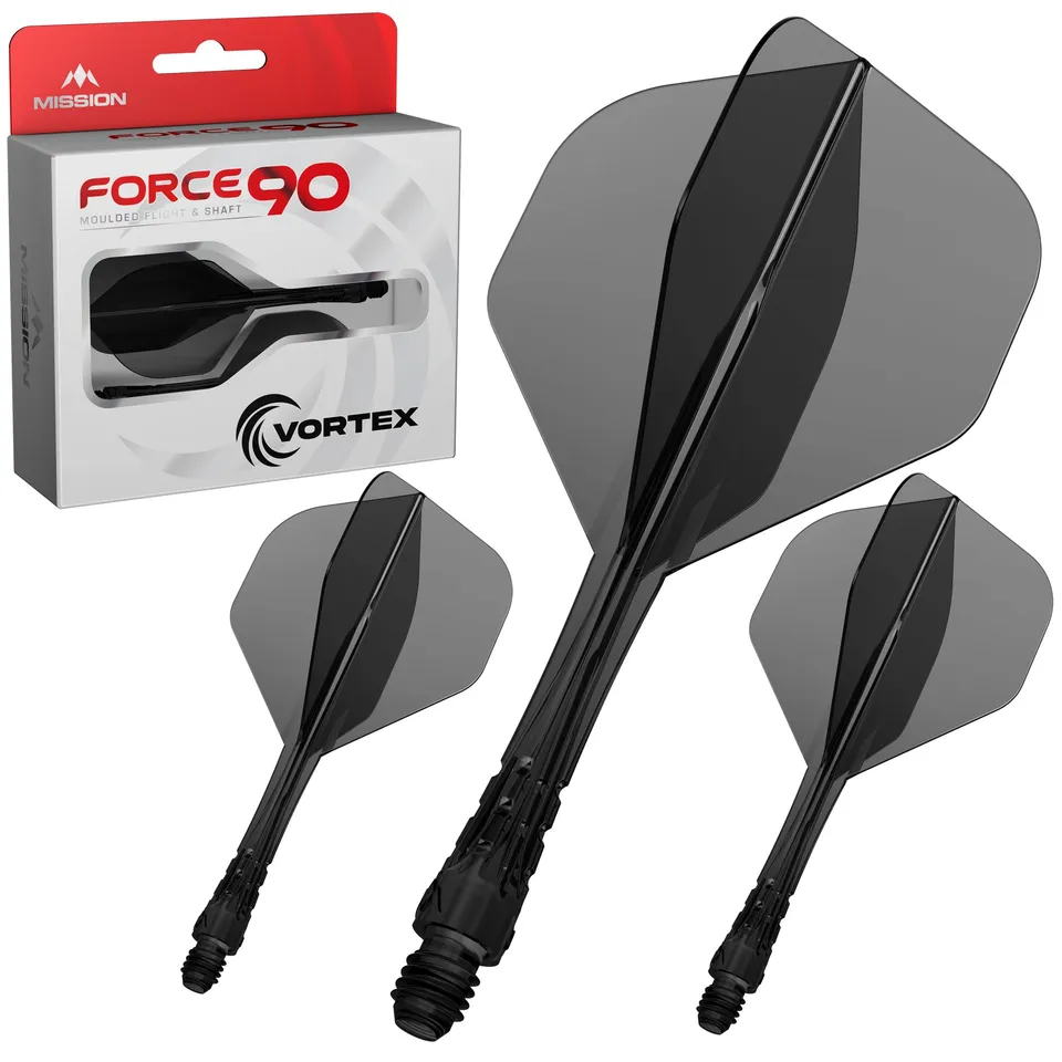 mission-darts-force-90-vortex-flight-tige-moul-s-int-gr-s-standard-no2-clear-bla image 1