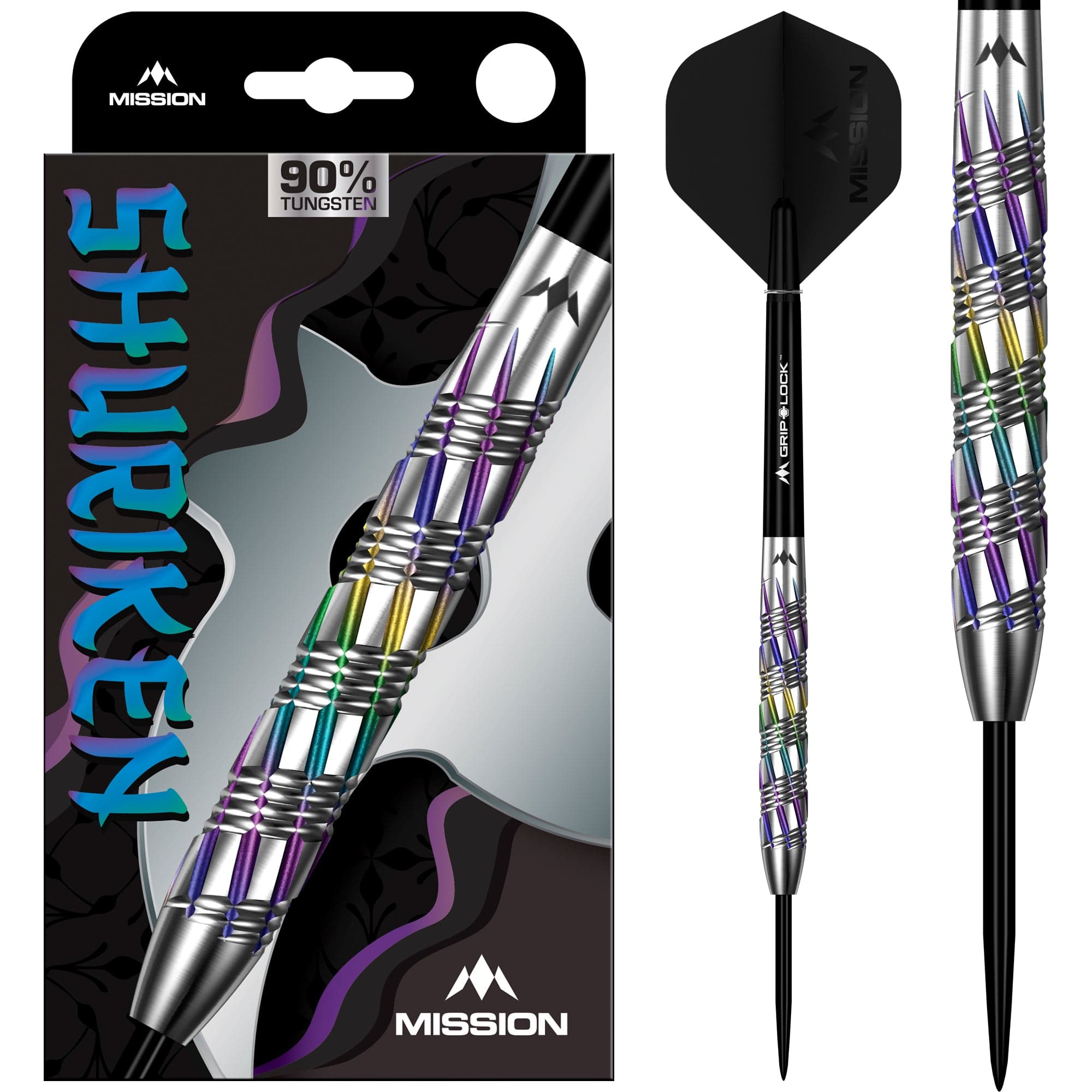 mission-darts-shuriken-steel-tip-90-tungst-ne-22g image 1