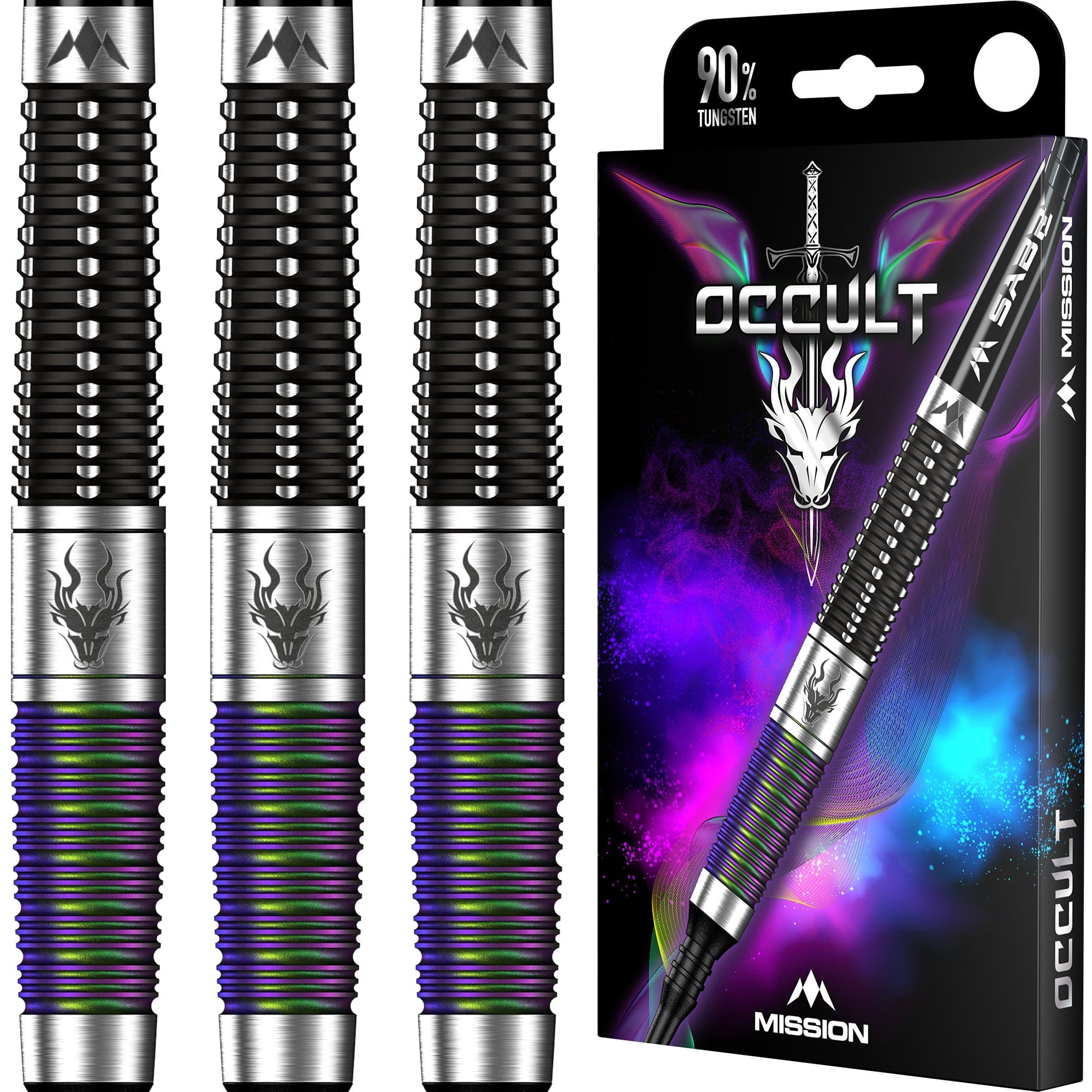 mission-darts-occult-fl-chettes-soft-tip-90-tungst-ne-18g-noir-corail image 4