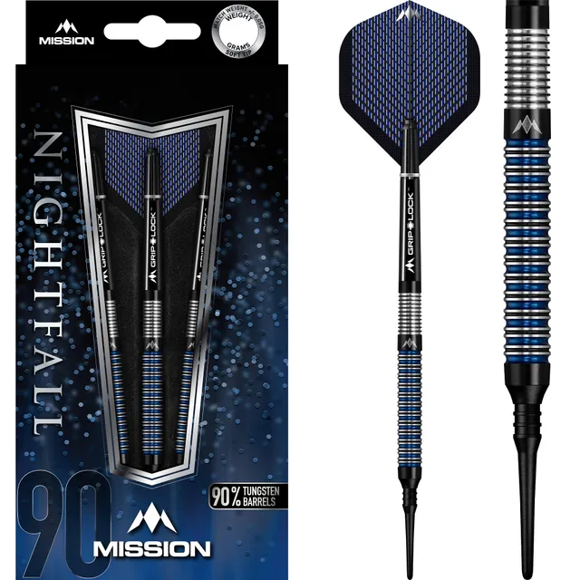 mission-darts-nightfall-m1-fl-chettes-soft-tip-straight-ring image 1