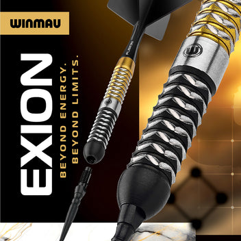winmau-exion-switch-point-parallel-fl-chettes-pointe-acier-noir-or image 3