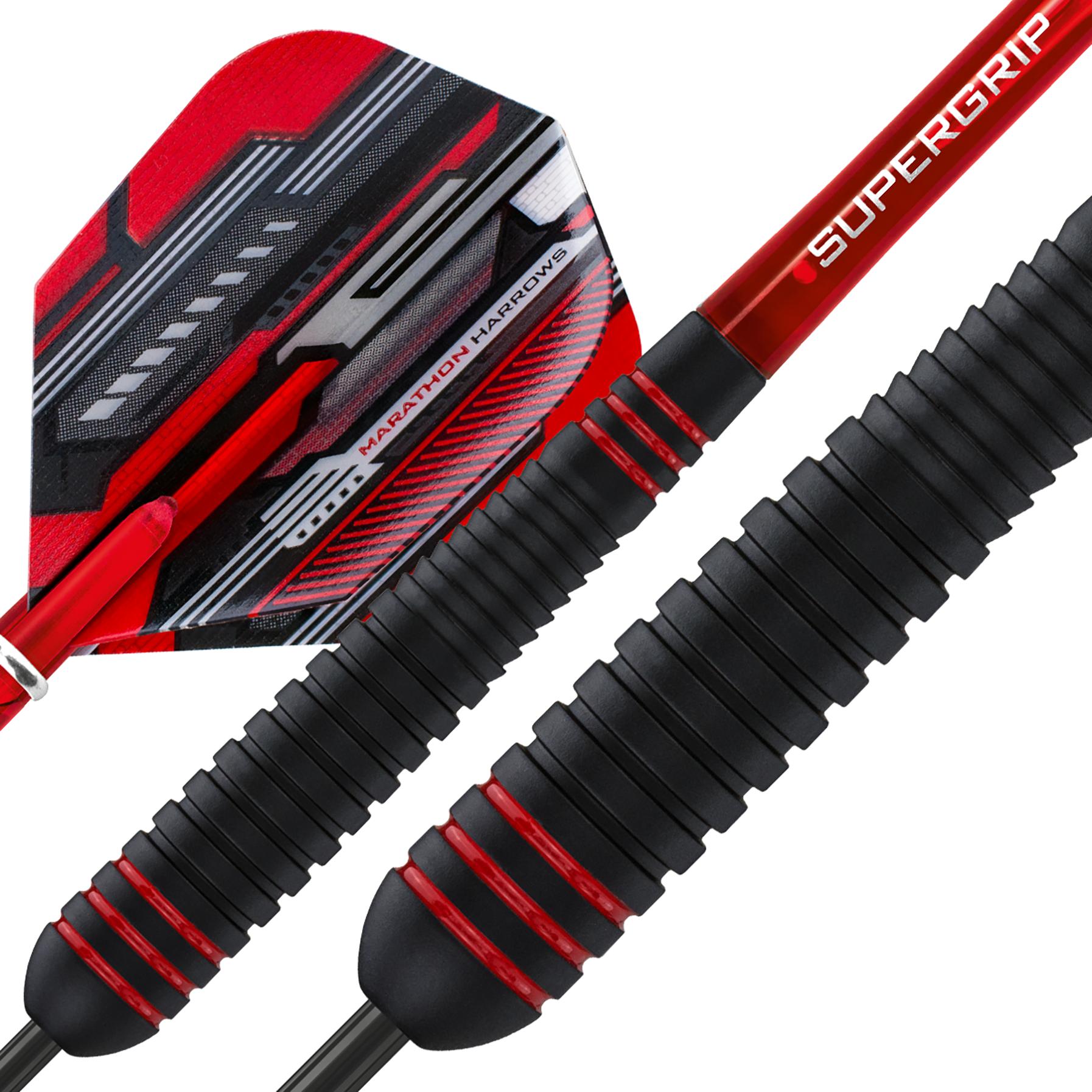 harrows-ace-fl-chettes-pointe-acier-grip-caoutchouc-vulcanis image 3