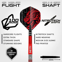 red-dragon-darts-jonny-clayton-original-2-0-jeu-de-fl-chettes-22g-24g-26g image 3