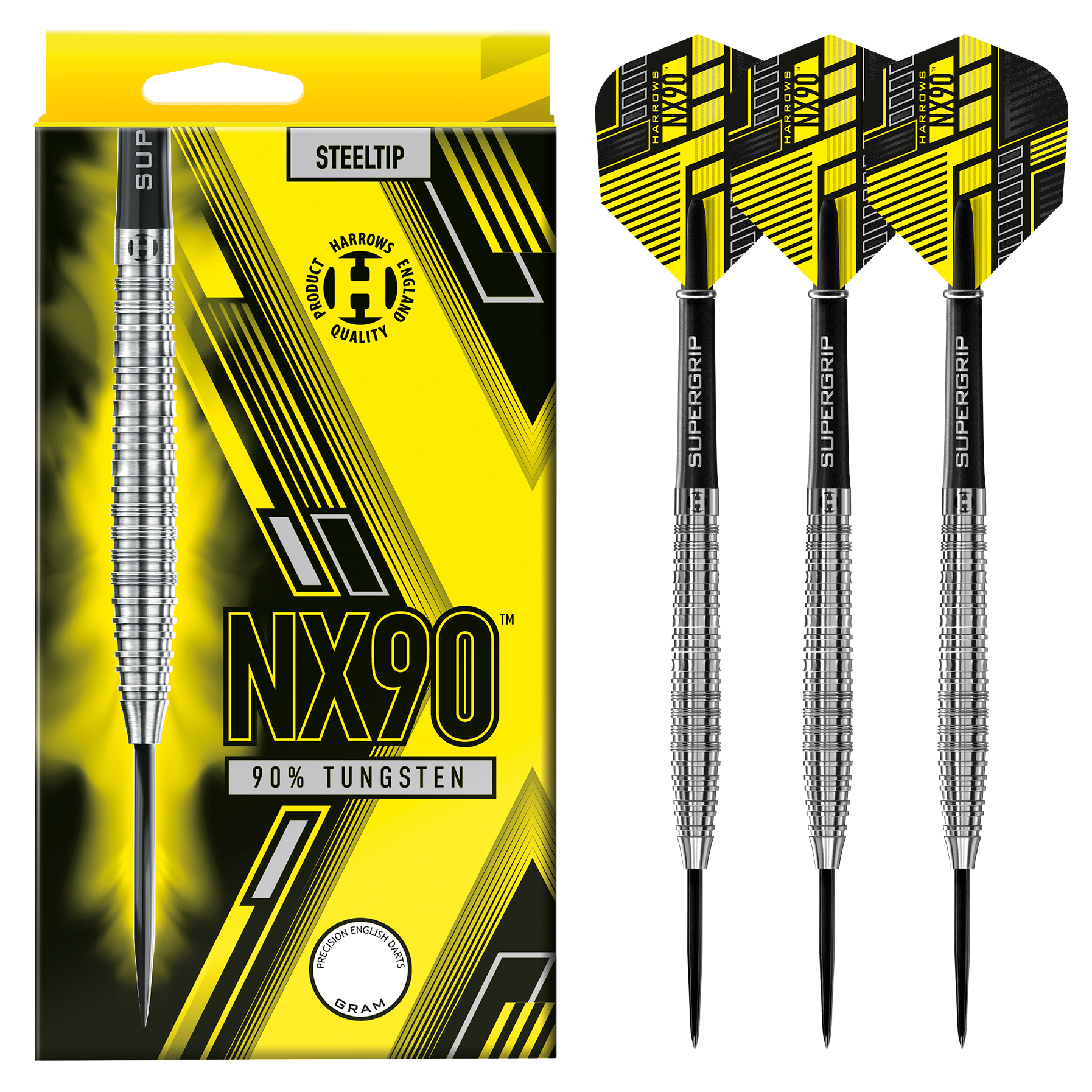 harrows-nx90-tapered-90-fl-chettes-pointe-acier image 1