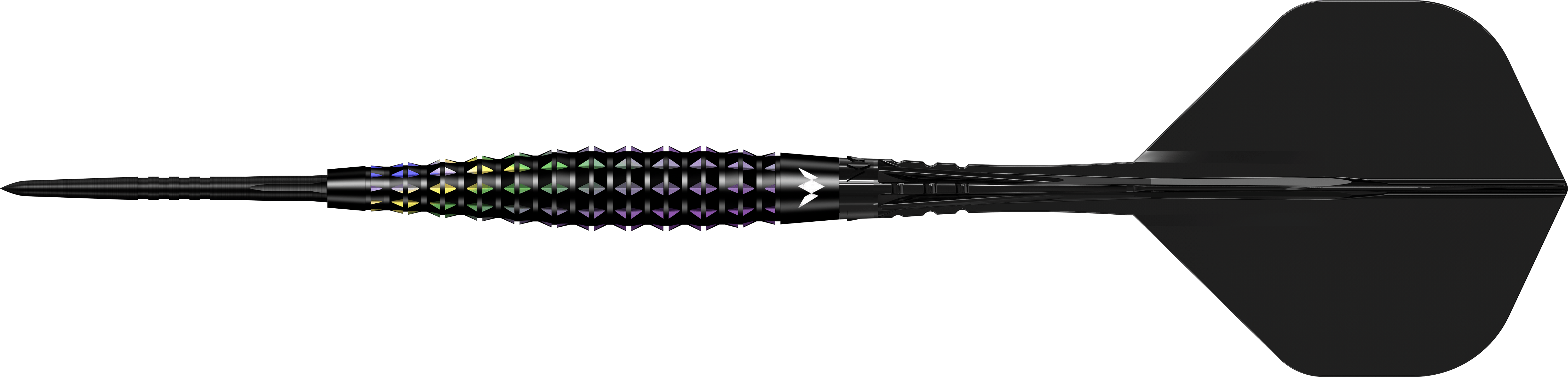 mission-darts-black-opal-fl-chettes-acier-95-tungst-ne-black-coral-pvd image 2