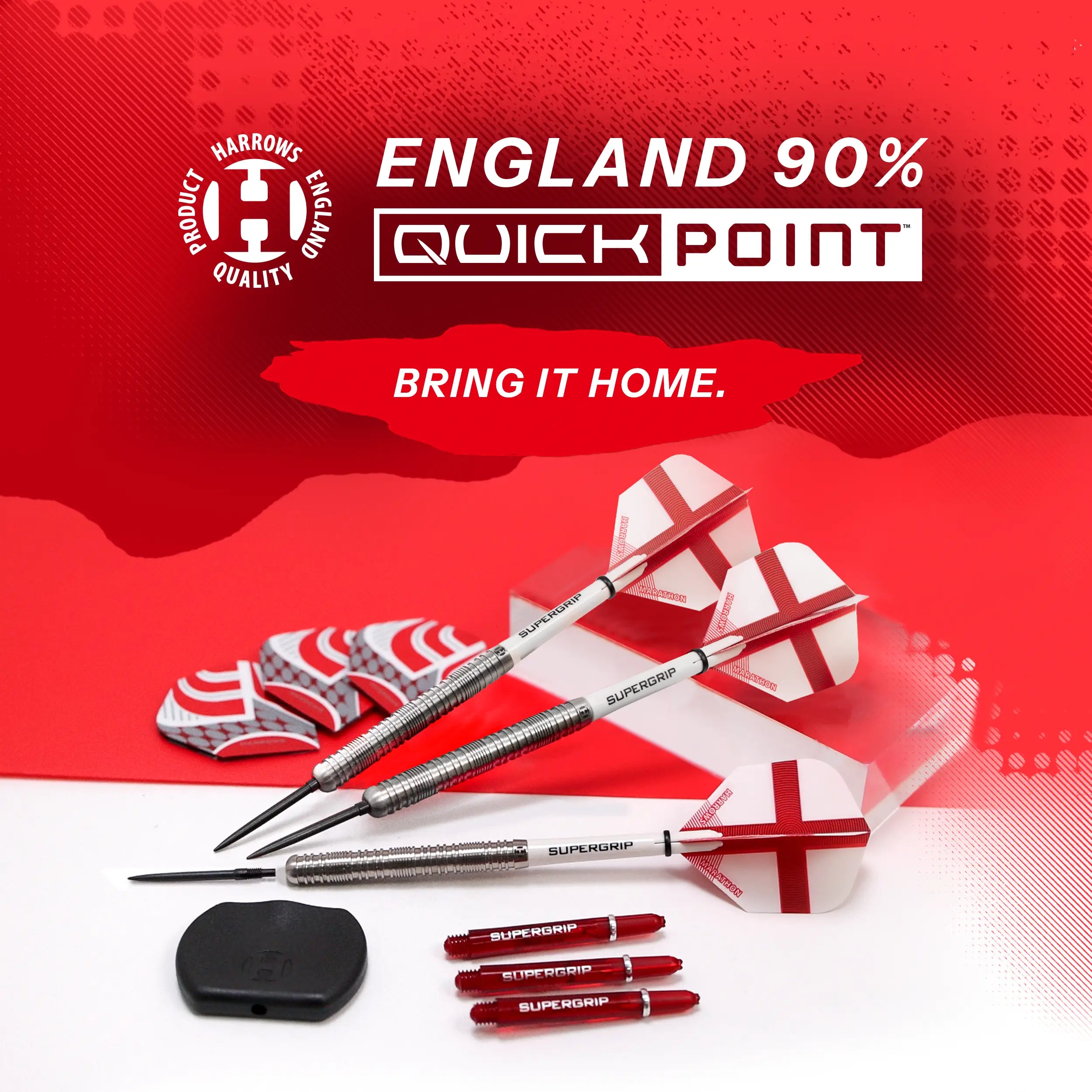 harrows-england-90-quick-point-the-beautiful-game-fl-chettes-pointe-acier image 6