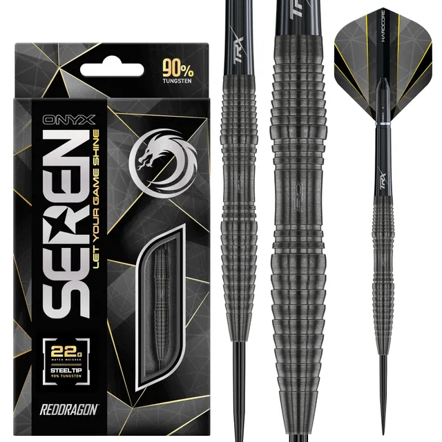 red-dragon-darts-seren-3-onyx-fl-chettes-acier-90-tungst-ne-black image 1