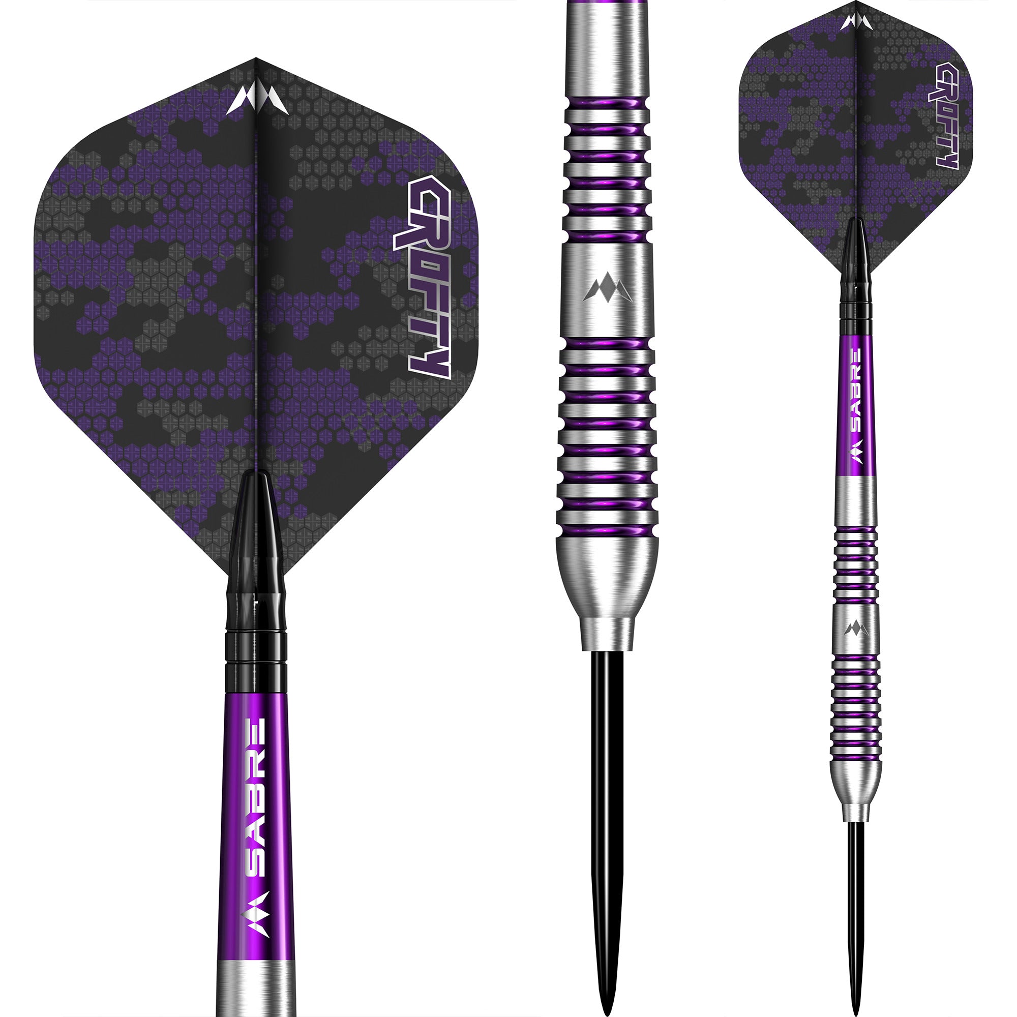 mission-darts-joe-croft-fl-chettes-pointe-acier-95-tungst-ne-torpedo-silver-et-p image 3