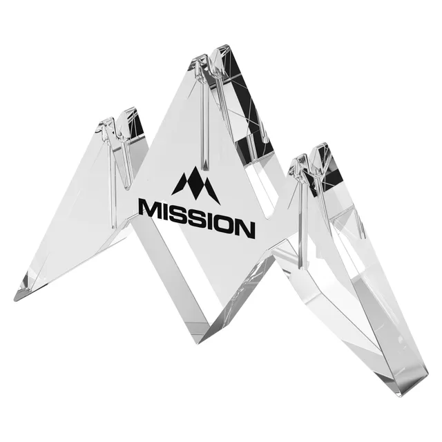 mission-logo-pr-sentoir-acrylique-3-fl-chettes-transparent image 1
