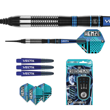 winmau-rick-henz-soft-tip-fl-chettes-pointe-souple-signature image 5