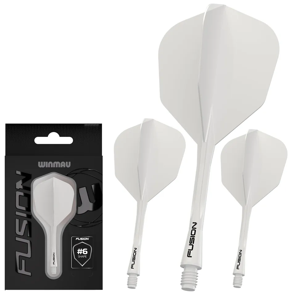 winmau-fusion-blanc-transparent-court-n-6-vol-shaft-int-gr image 1