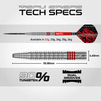 red-dragon-darts-jonny-clayton-original-2-0-jeu-de-fl-chettes-22g-24g-26g image 6