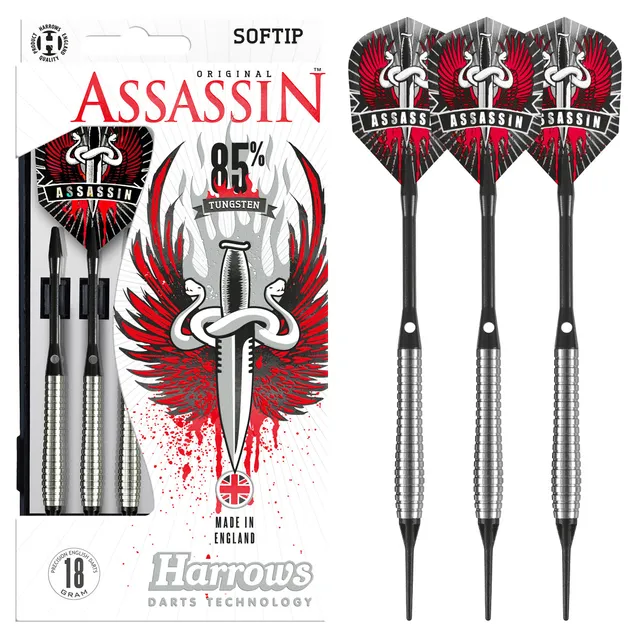 harrows-assassin-85-style-a-18g-fl-chettes-pointe-souple image 1