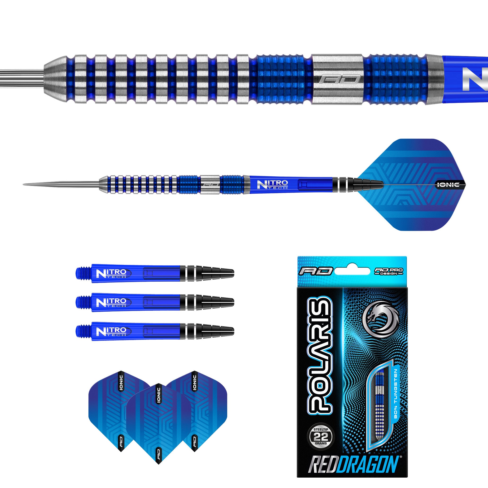 red-dragon-darts-polaris-fl-chettes-pointe-acier-90-tungst-ne-micro-grip image 5