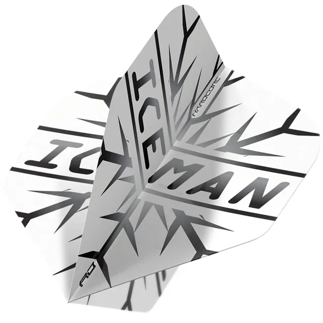 red-dragon-darts-gerwyn-price-black-snowflake-hardcore-standard-ailettes image 1