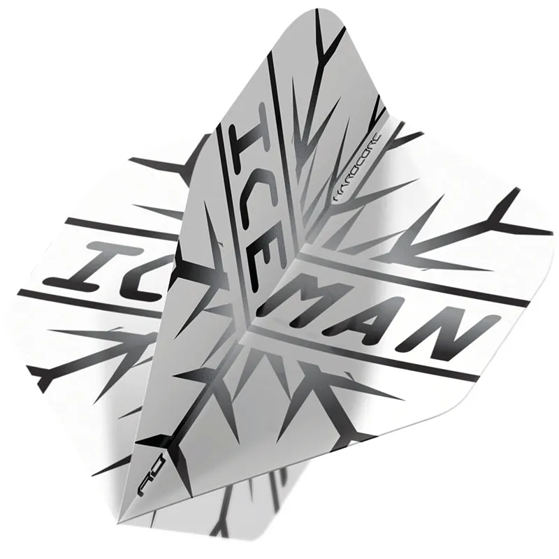 red-dragon-darts-gerwyn-price-black-snowflake-hardcore-standard-ailettes image 1