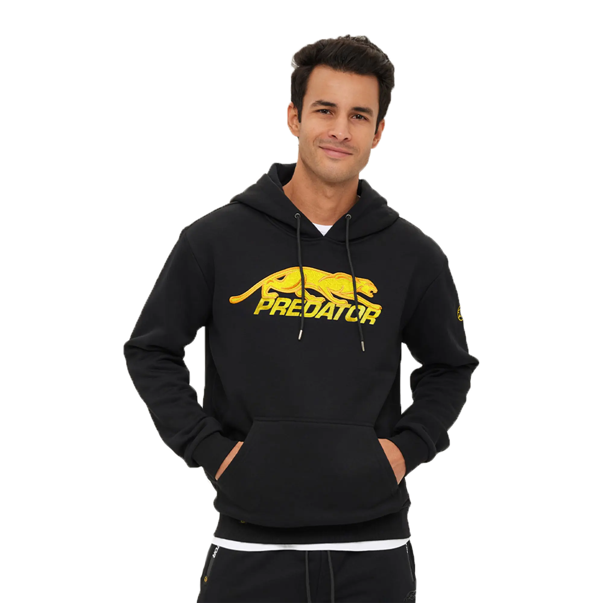 predator-og-gold-logo-hoodie-sweat-capuche-noir image 3