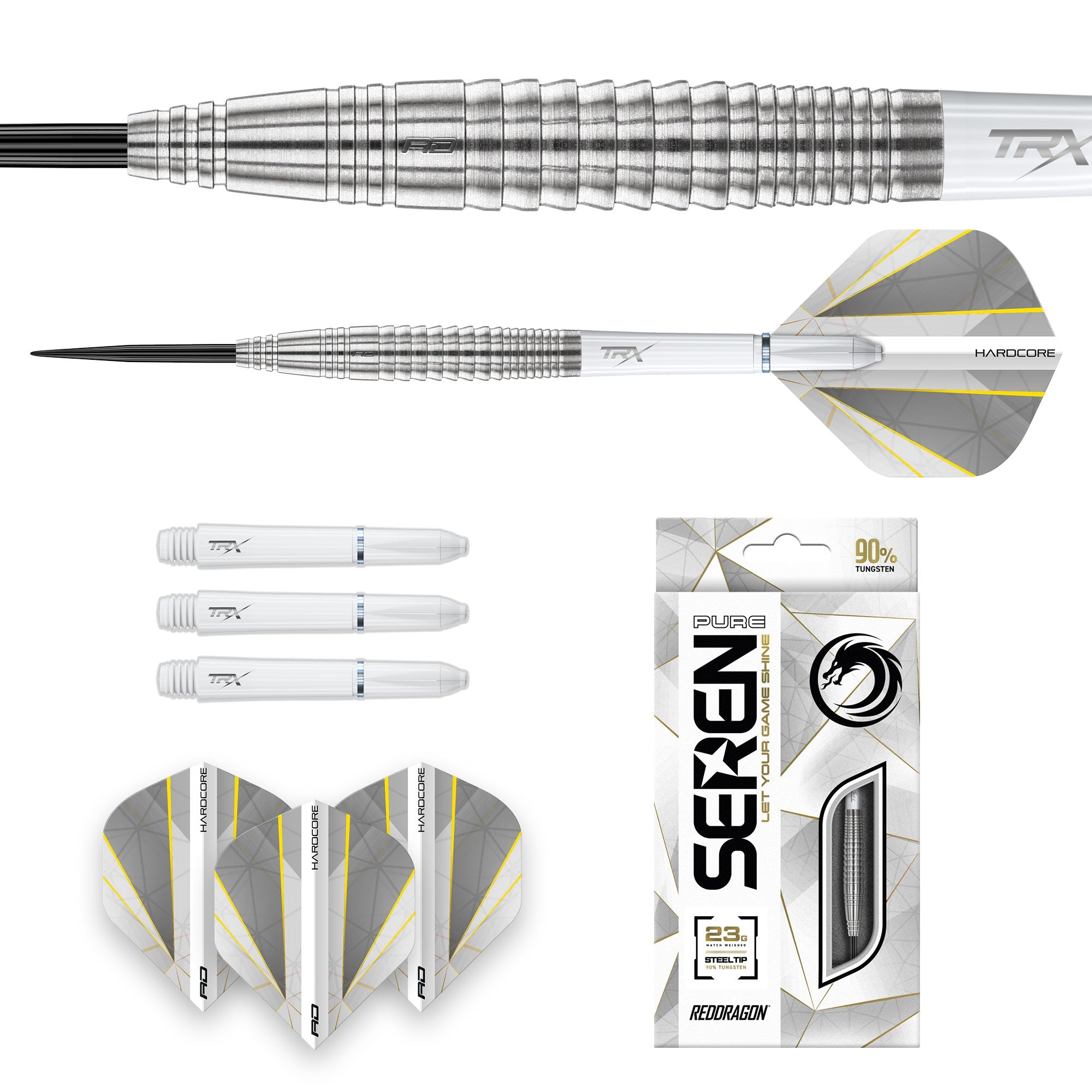 red-dragon-darts-seren-4-pure-fl-chettes-90-tungst-ne-argent image 6
