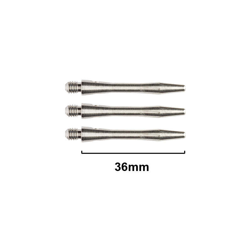 red-dragon-darts-plain-aluminium-shafts-lot-de-12-tiges-aluminium image 1