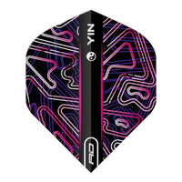 red-dragon-darts-black-pink-yin-yang-standard-ailettes-de-fl-chettes image 5