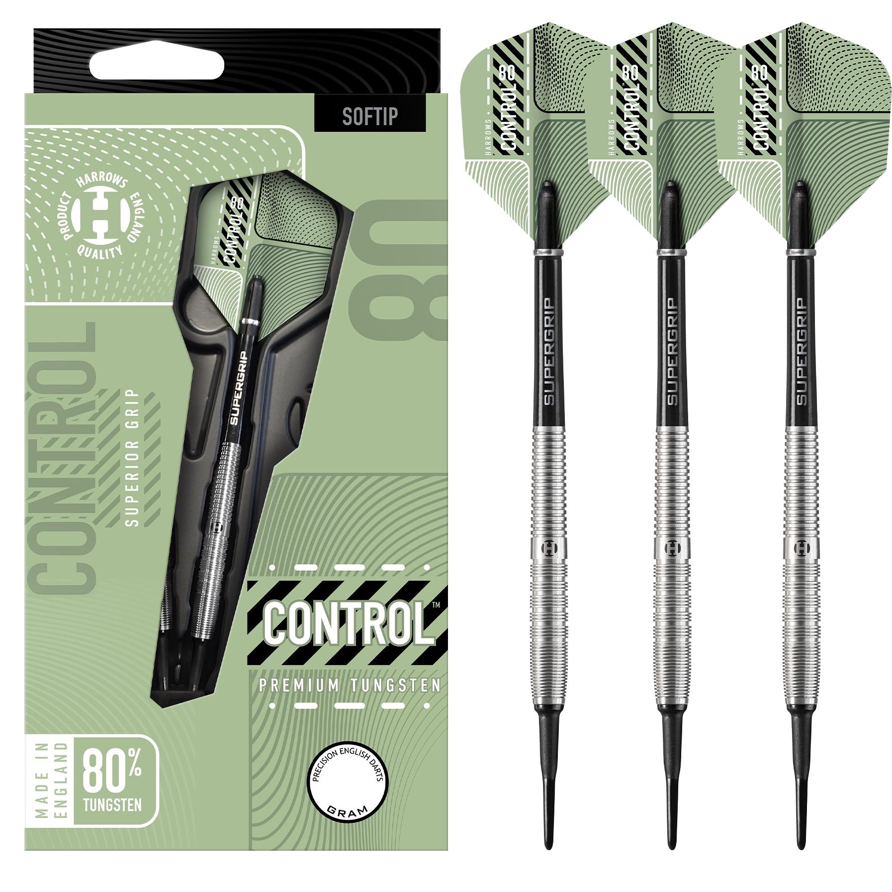 harrows-control-80-tapered-fl-chettes-pointe-souple image 1