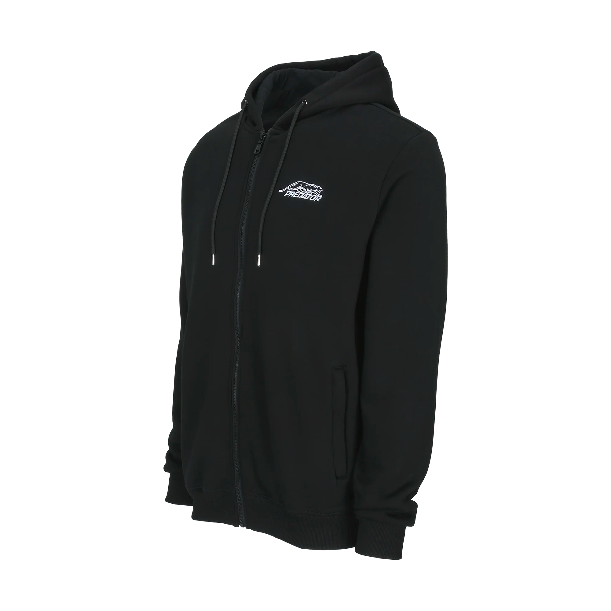 predator-sweat-capuche-zipp-beige-blanc-ivoire-gris image 1