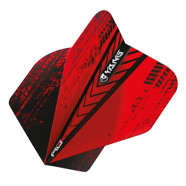 red-dragon-darts-yin-yang-noir-rouge-standard-ailettes-de-fl-chettes image 1