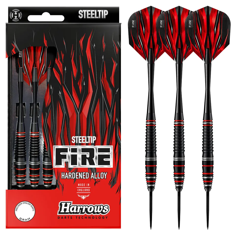 harrows-fire-high-grade-alloy-fl-chettes-pointe-acier image 1