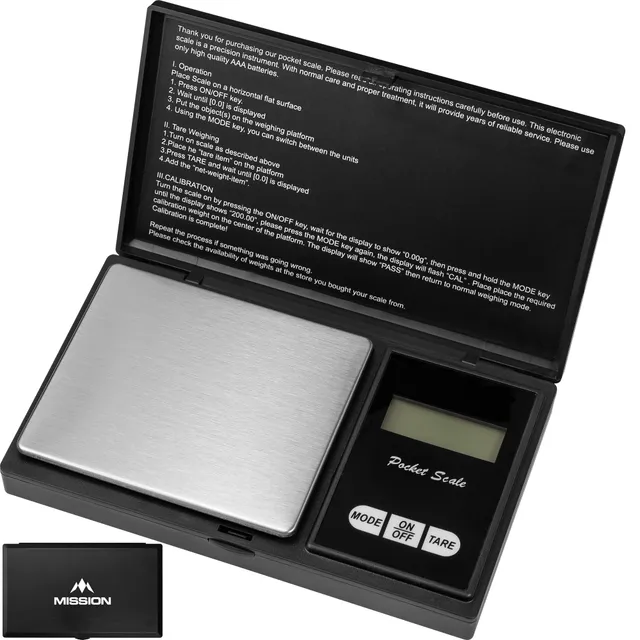 mission-darts-quark-balance-de-poche-pour-fl-chettes-300g-0-01g-noir image 1
