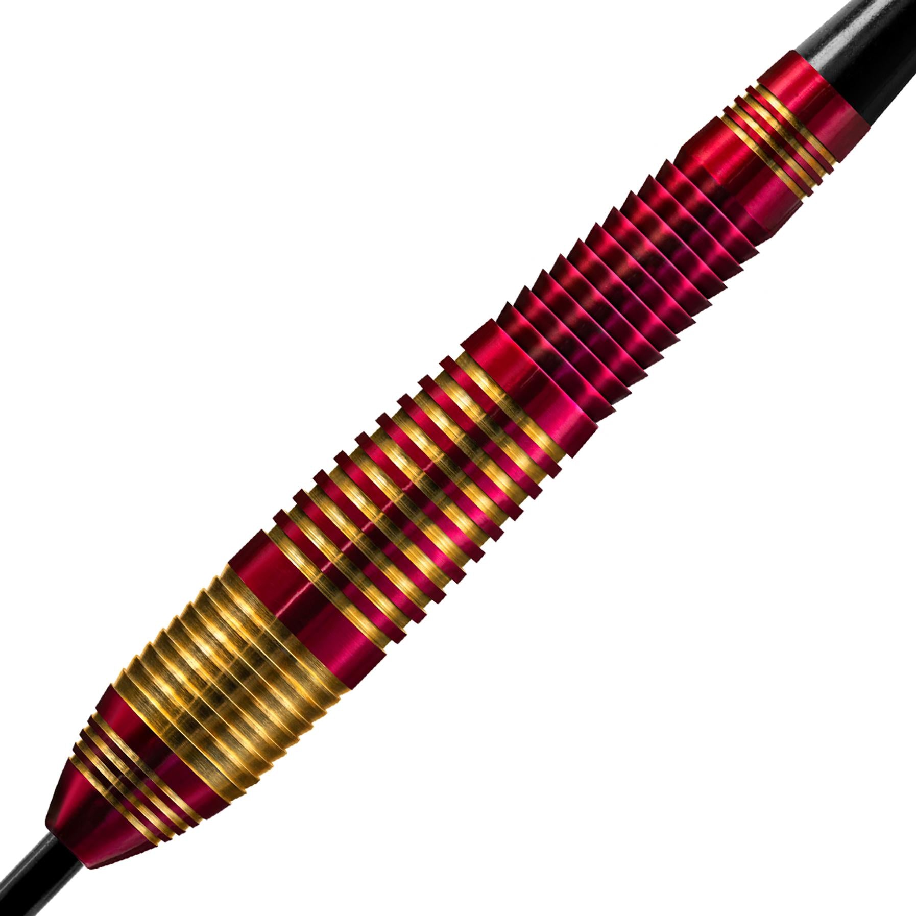 harrows-vivid-brass-rouge-fl-chettes-pointe-acier image 2