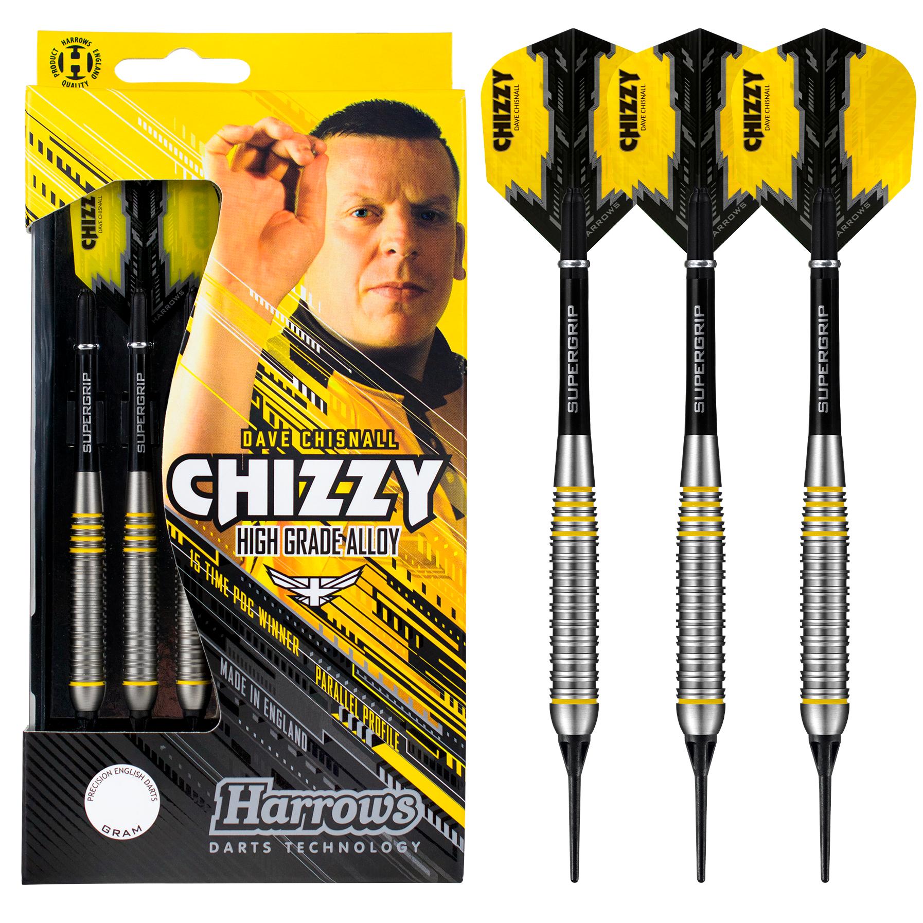 harrows-chizzy-laiton-alliage-fl-chettes-pointe-souple image 1