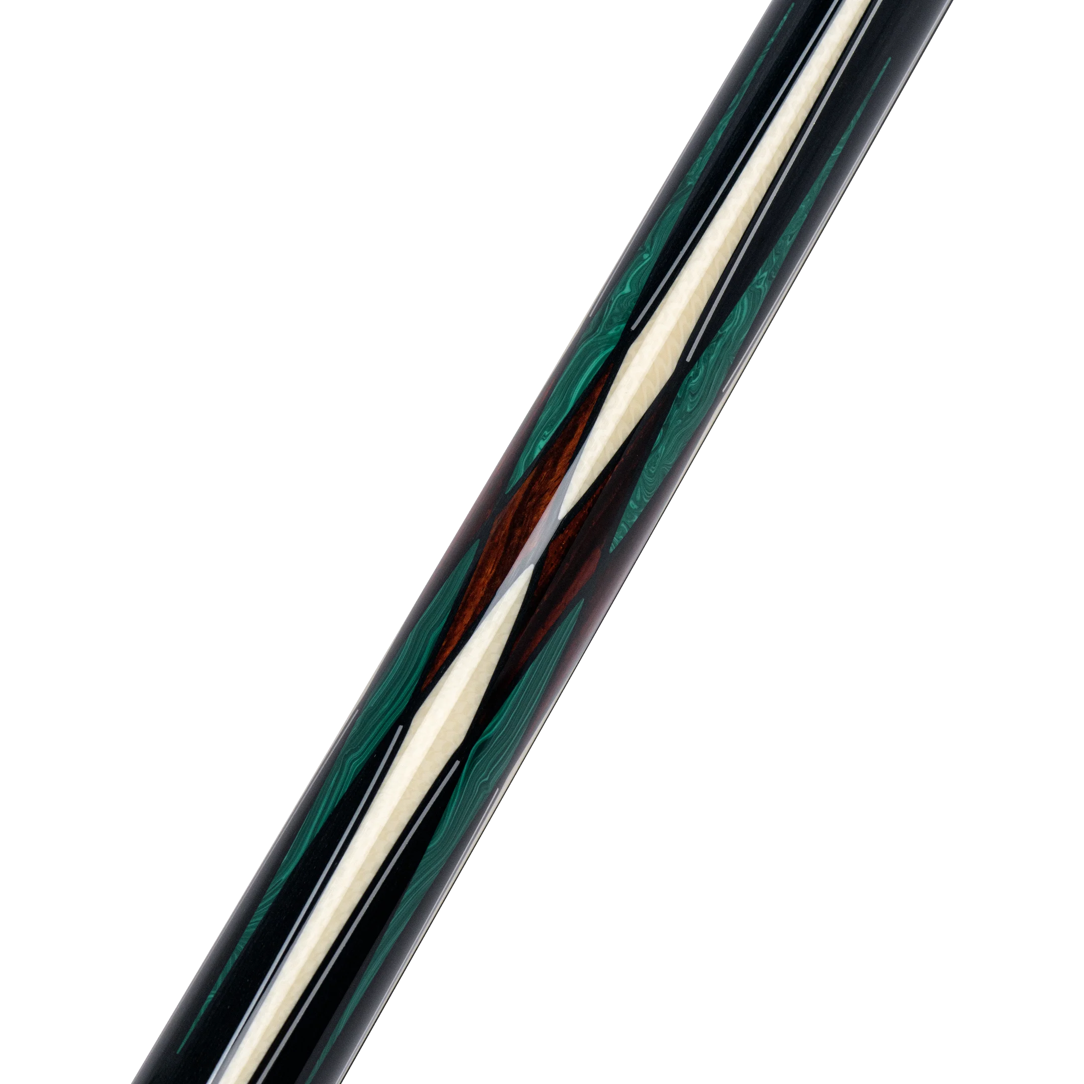 predator-crm-virtuoso-noir-cocobolo-et-malachite-queue-de-carambole image 2