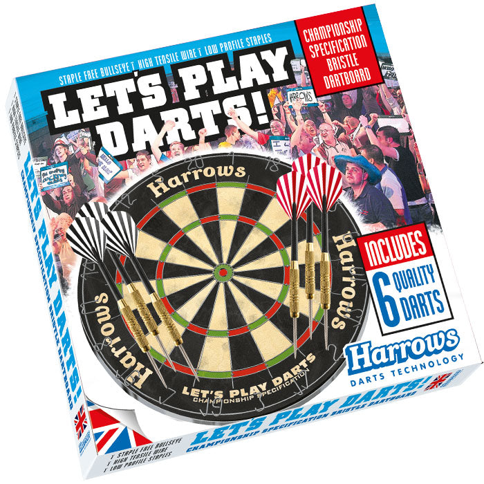 harrows-lets-play-darts-jeu-cible-sisal-6-fl-chettes image 2