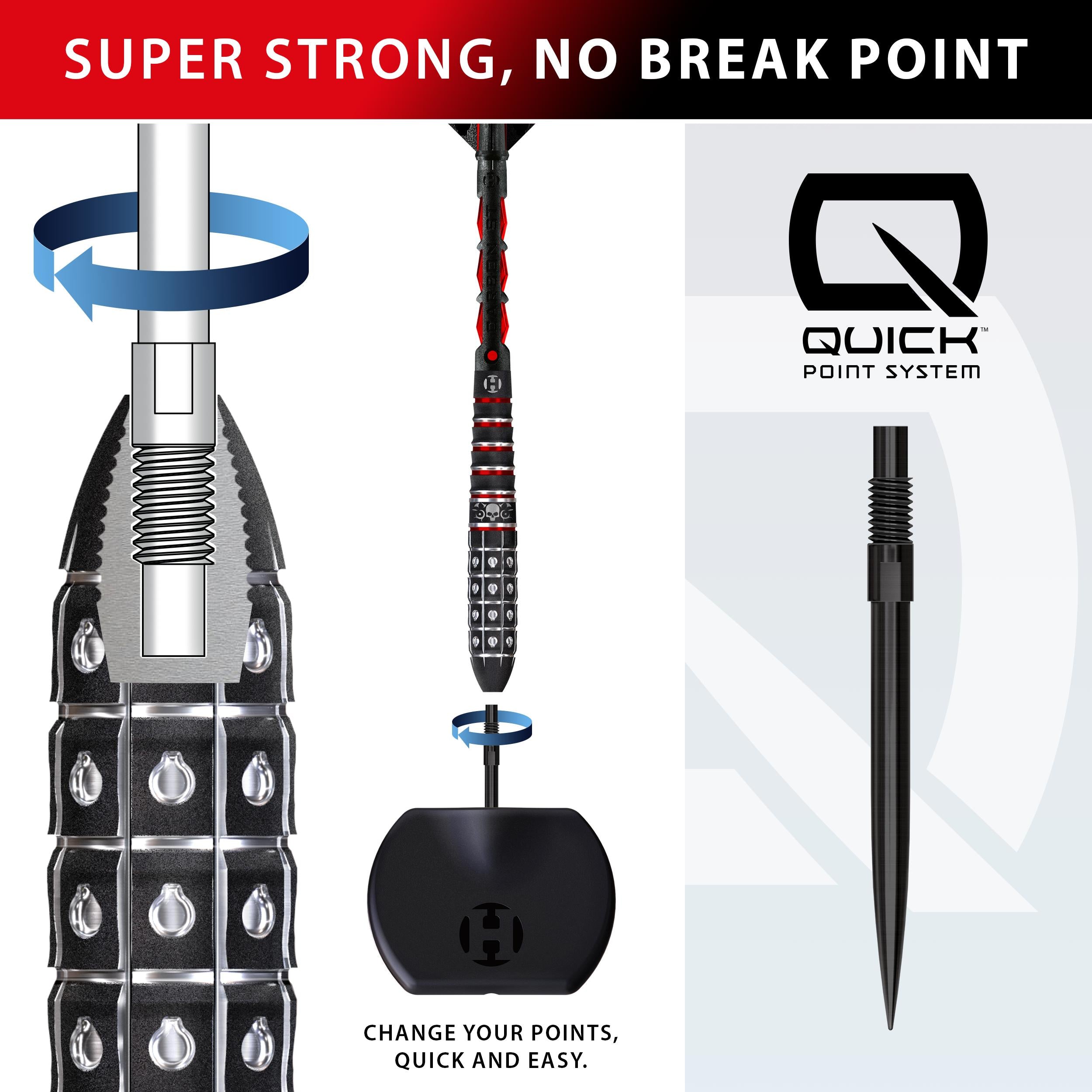 harrows-ryan-searle-series-3-90-quick-point-fl-chettes-steel-tip-pro image 3