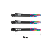 red-dragon-nitrotech-ionic-shafts-36mm-tiges-de-fl-chettes-lot-de-6 image 2