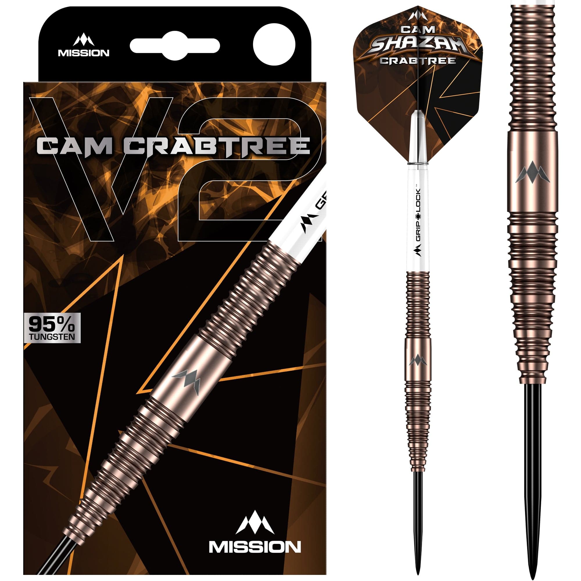 mission-cam-crabtree-v2-steel-tip-95-tungst-ne-signature-shazam image 1