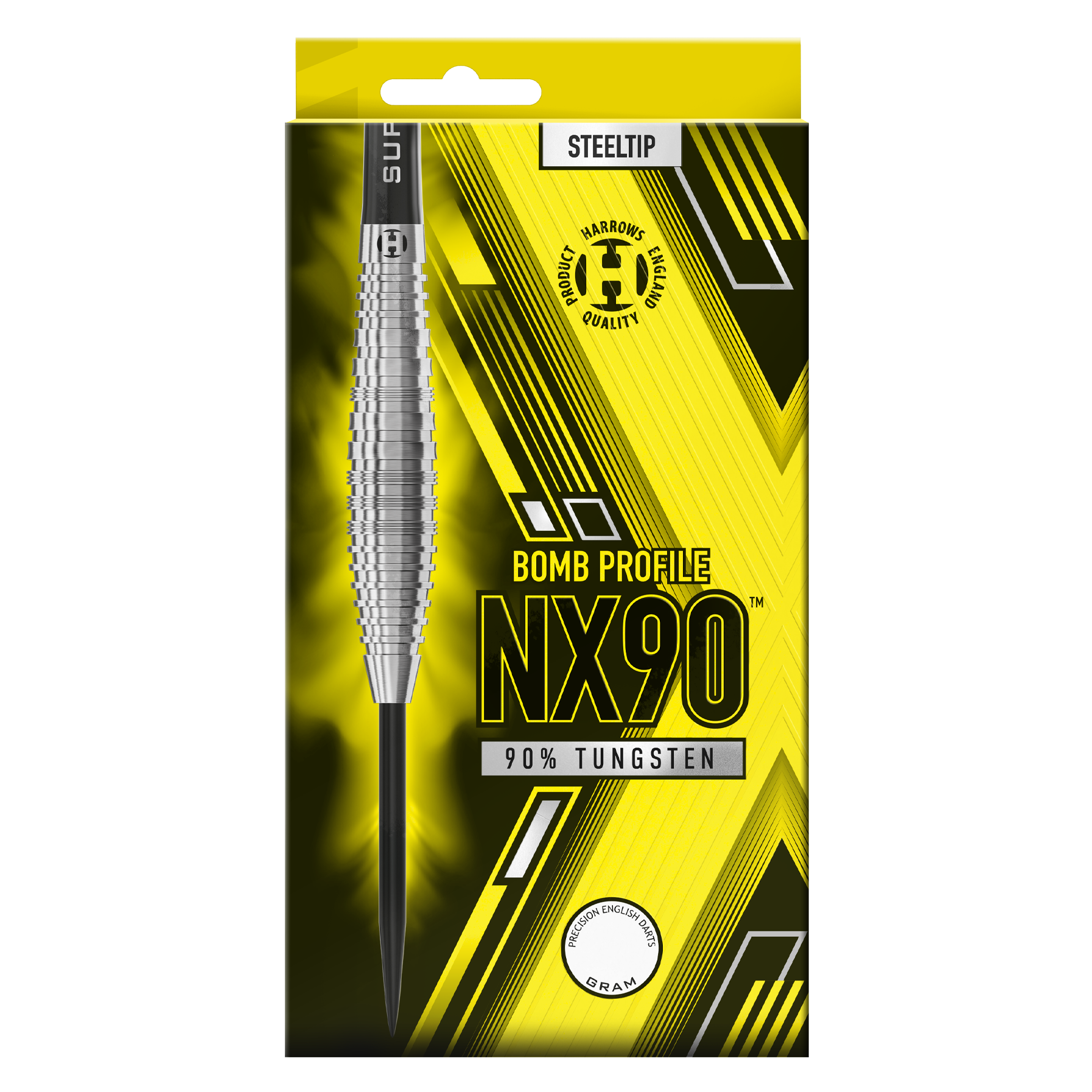 harrows-nx90-bomb-fl-chettes-pointe-acier-90-tungst-ne image 5