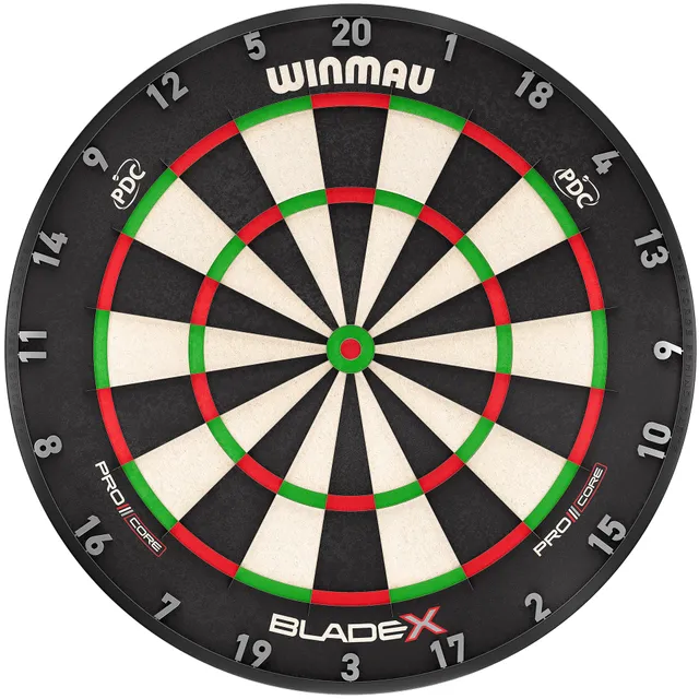 winmau-blade-x-cible-de-fl-chettes-officielle-pdc-en-sisal image 1