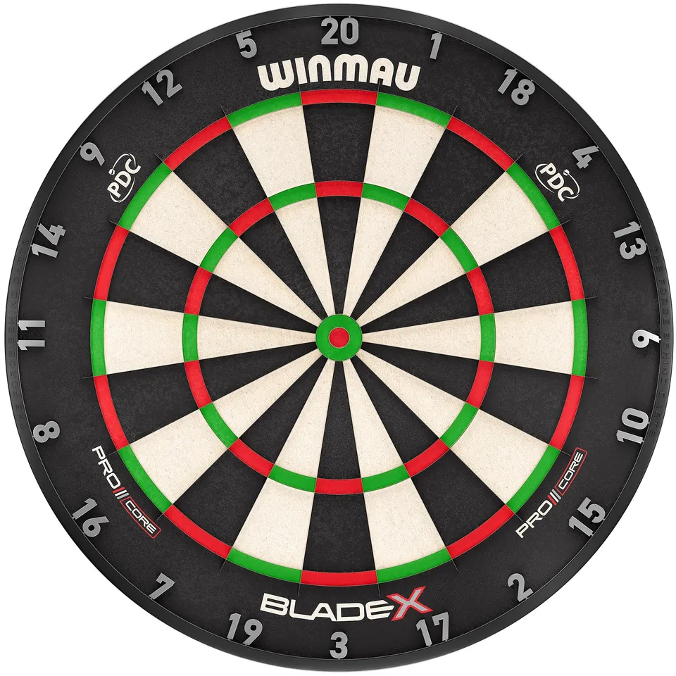 winmau-blade-x-cible-de-fl-chettes-officielle-pdc-en-sisal image 1