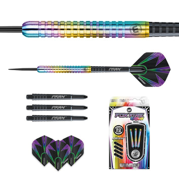winmau-foxfire-urban-fl-chettes-profil-parall-le-grip-anneaux image 5