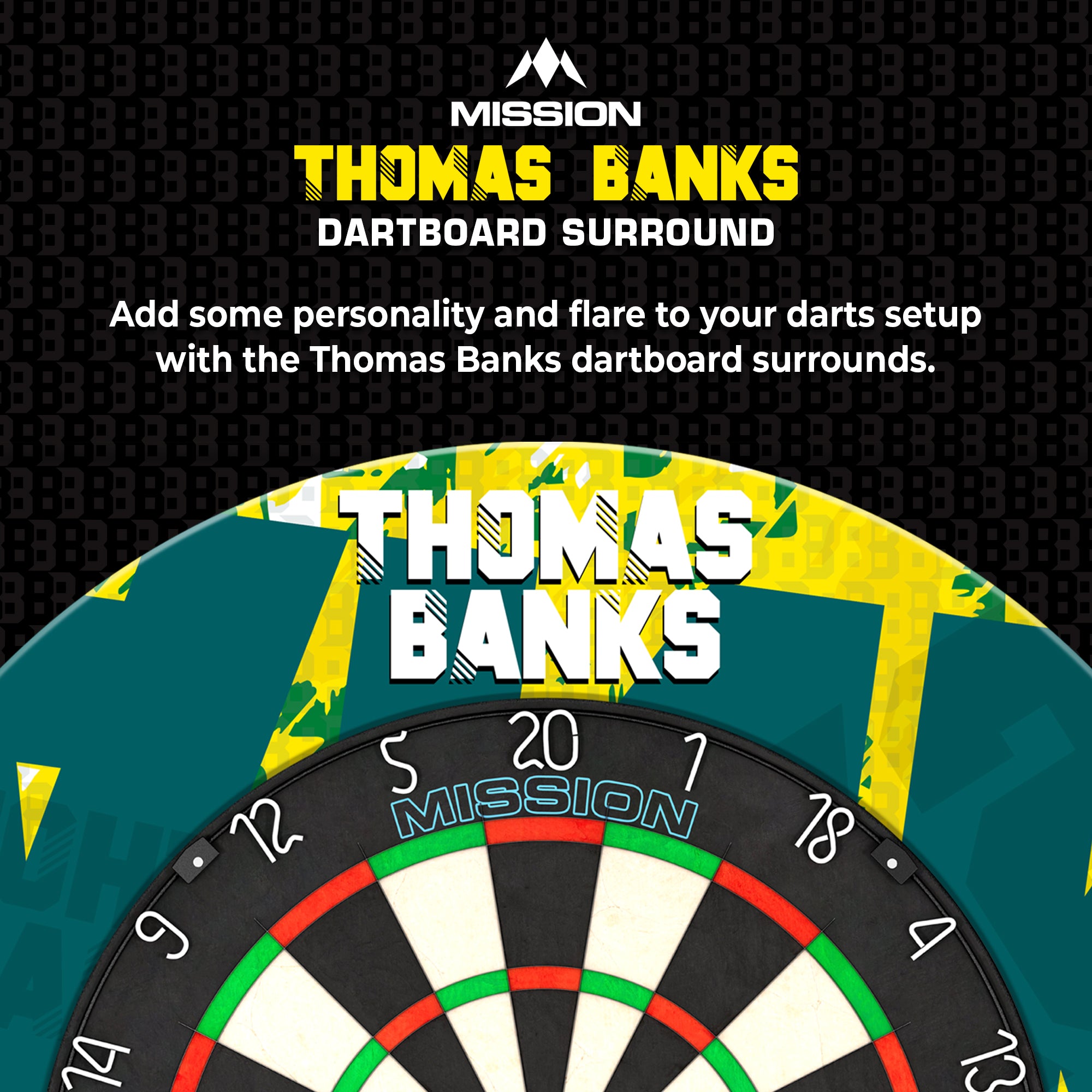 mission-darts-thomas-banks-contour-de-cible-surround-polym-re image 3