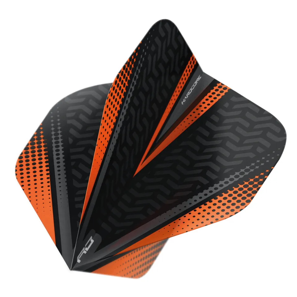 red-dragon-darts-hardcore-radical-standard-black-orange-ailettes-extra-paisses-1 image 1