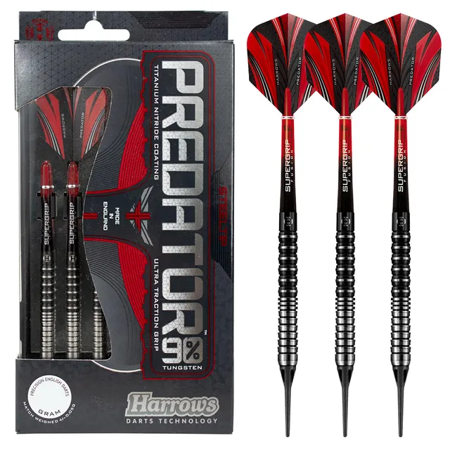 harrows-predator-90-soft-tip-fl-chettes-pointe-souple image 1