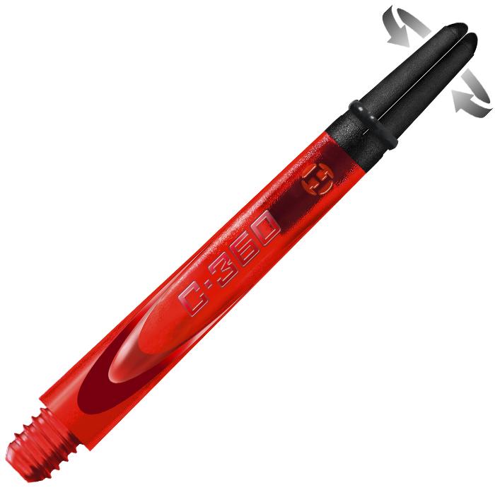 harrows-carbon-360-tiges-de-fl-chettes-t-te-rotative image 1